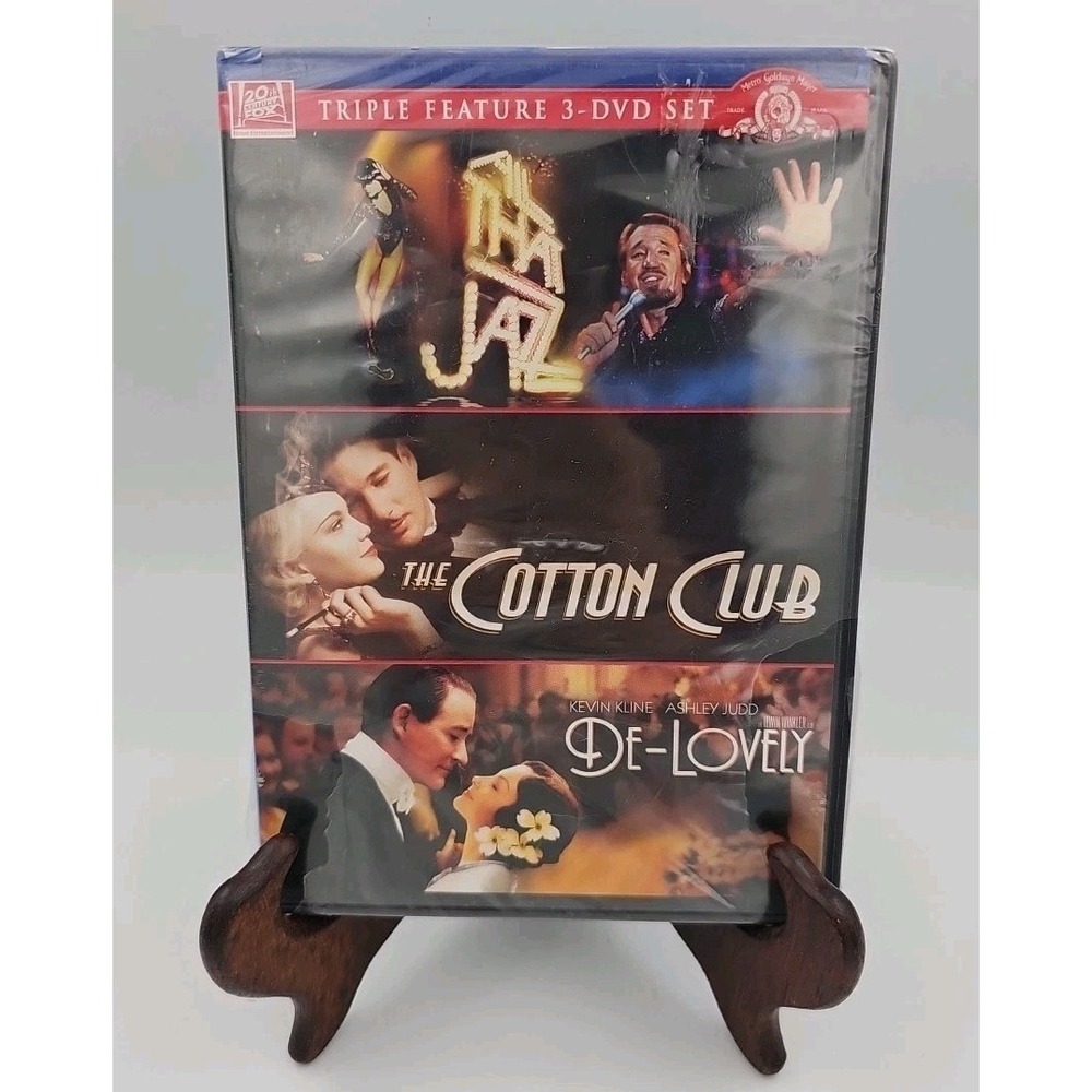 All That‎ Jazz, The Cotton Club, De-Lovely (DVD, 2010) 3-Disc Set New/Sealed